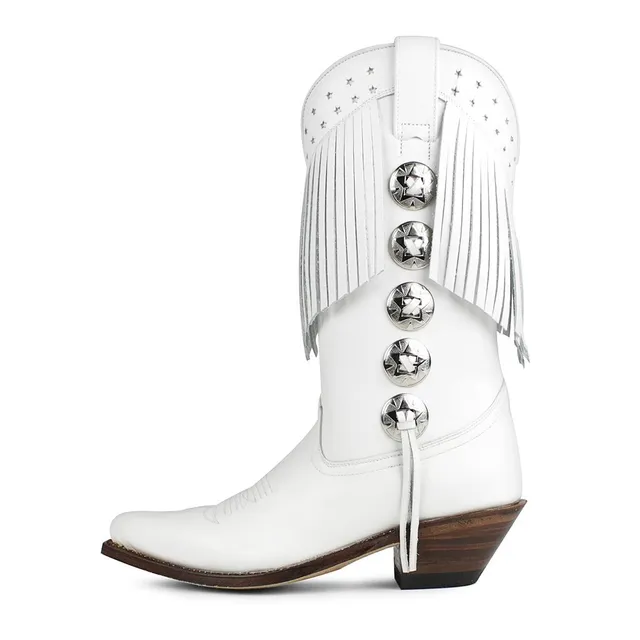 sendra-boots-4604-pico-blanco-damen-westernstiefel-weiss image 1
