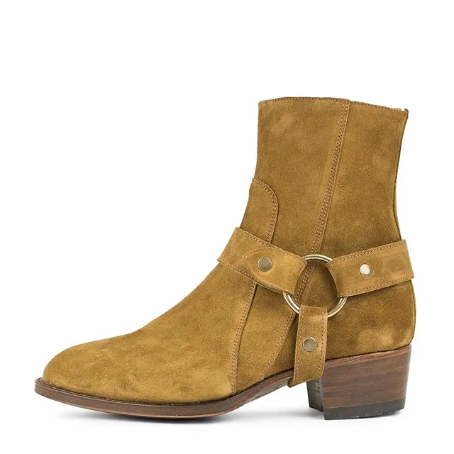 sendra-boots-14511-jonas-serraje-tabak-herren-stiefelette image 1
