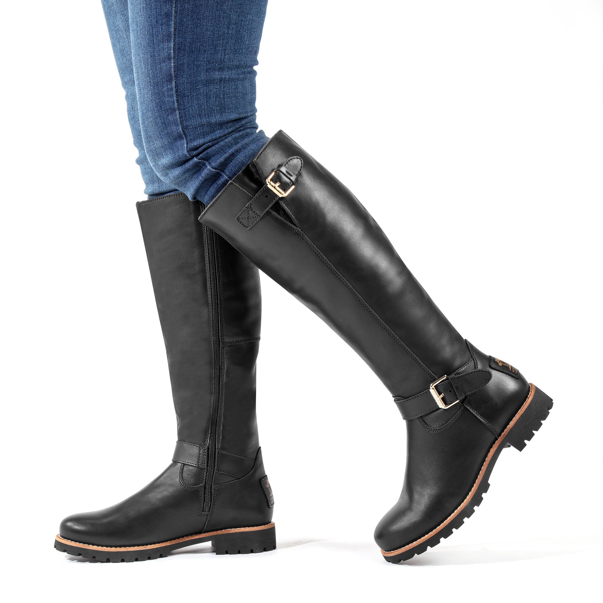 panama-jack-amberes-igloo-damen-langstiefel-napa-grass-negro-schwarz image 2
