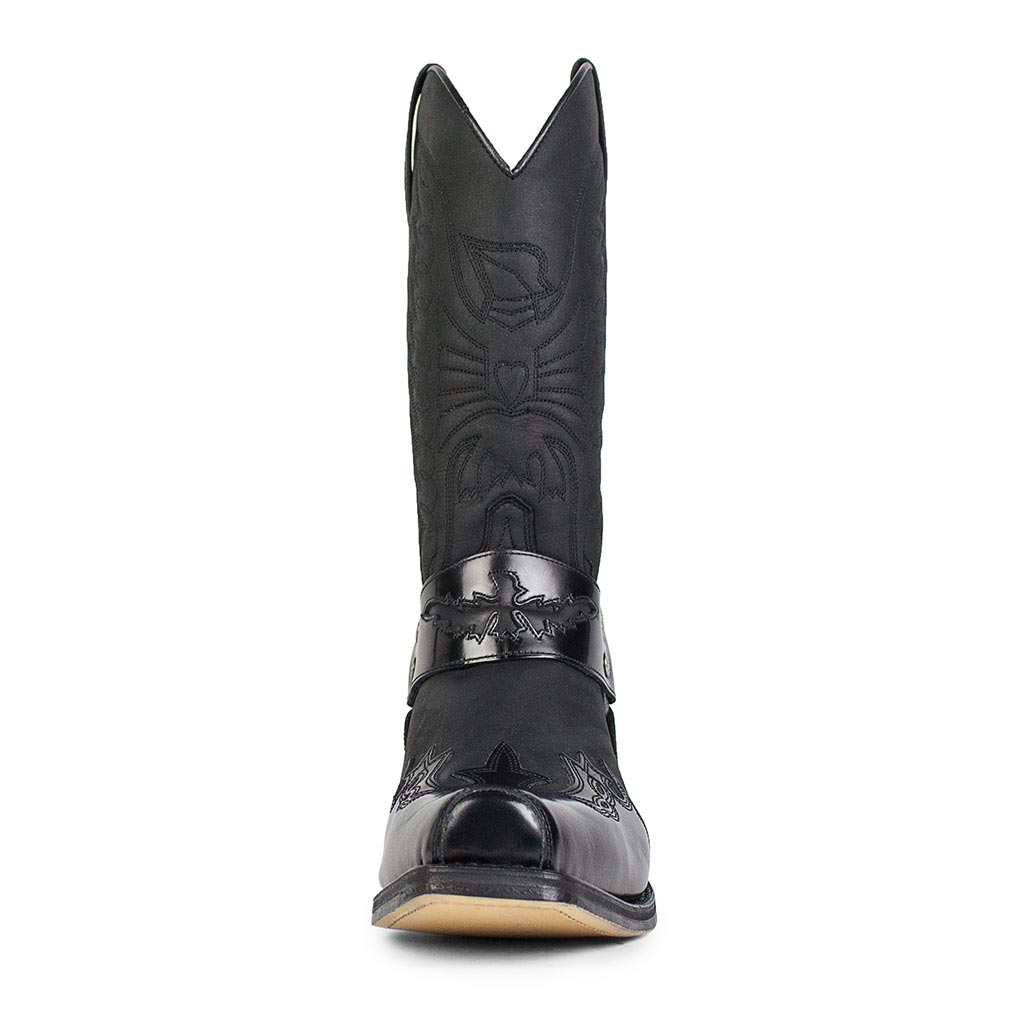 sendra-boots-7862-biker-cowboy-stiefel-schwarz-seta-sprinter-negro image 3