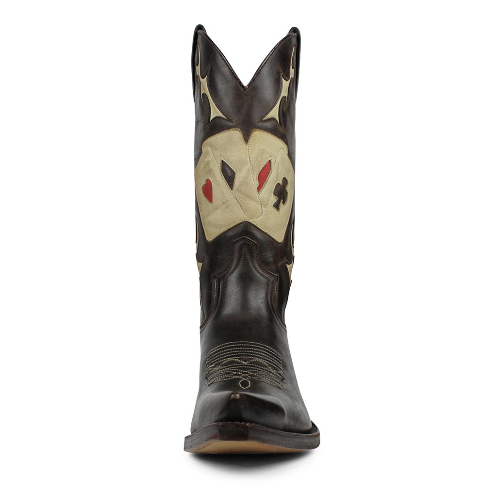 sendra-boots-3848-cuervo-sprinter-chocolate-cartas-cowboystiefel image 3