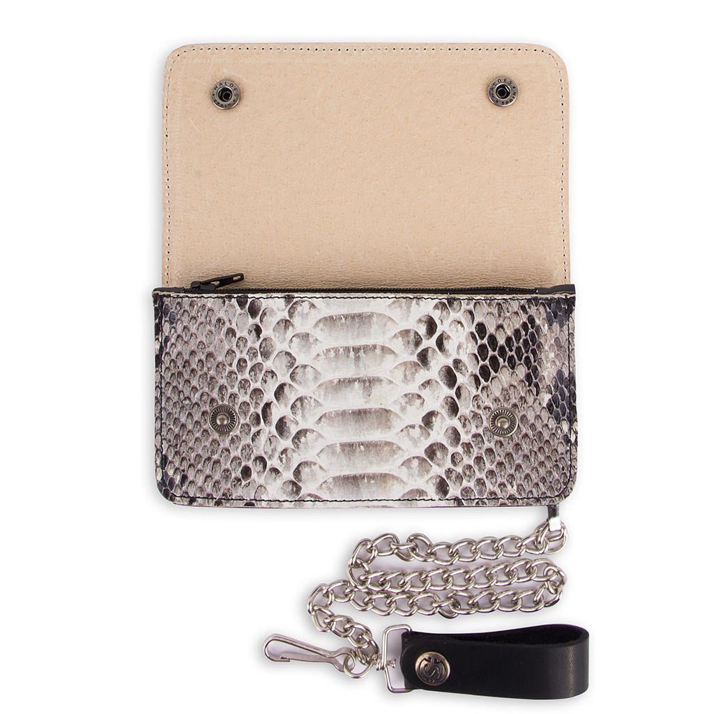 sendra-boots-cartera-piton-barriga-white-black-biker-geldb-rse-mit-kette image 3
