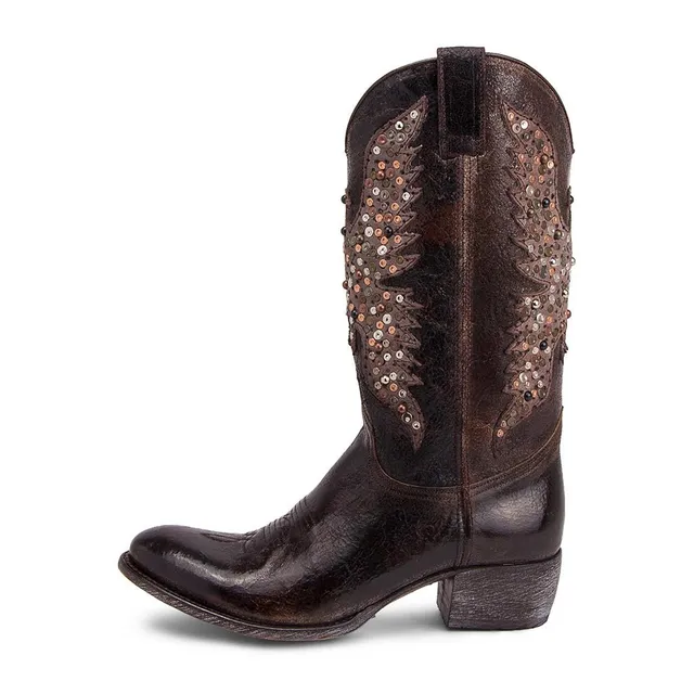 sendra-boots-8987-sara-barbados-quercia-cowboy-stiefel-mit-nieten image 1