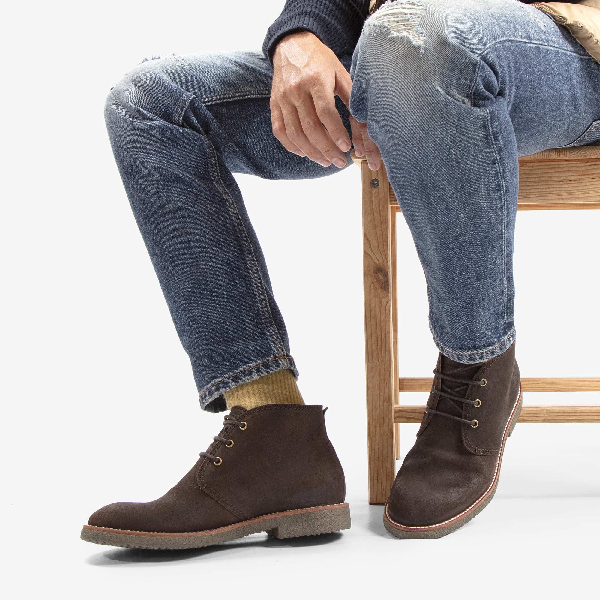panama-jack-gael-c37-velour-grass-marron-herrenstiefelette-braun image 2