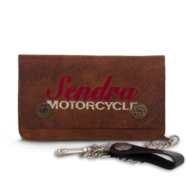 sendra-boots-motorcycle-evolution-geldb-rse-tang-braun-mit-kette image 1