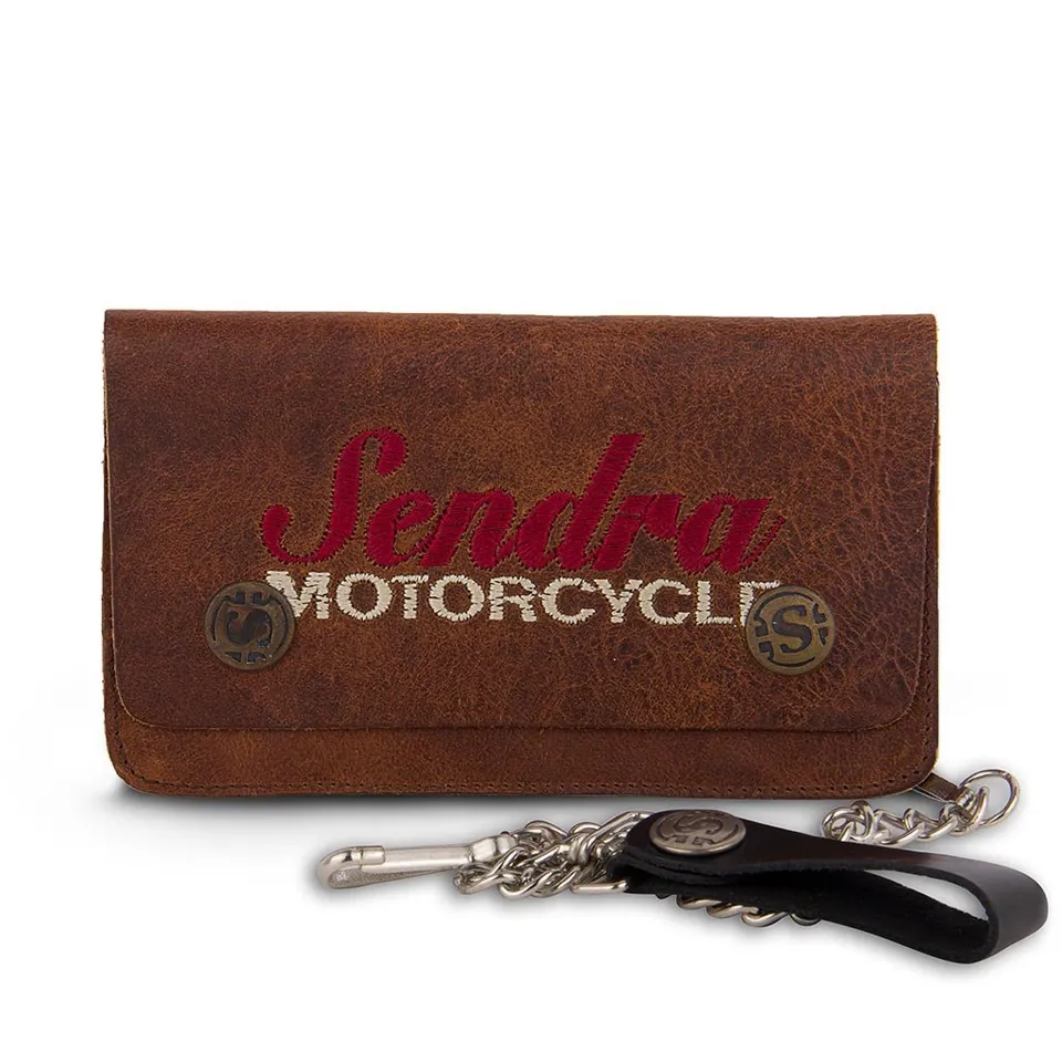sendra-boots-motorcycle-evolution-geldb-rse-tang-braun-mit-kette image 1