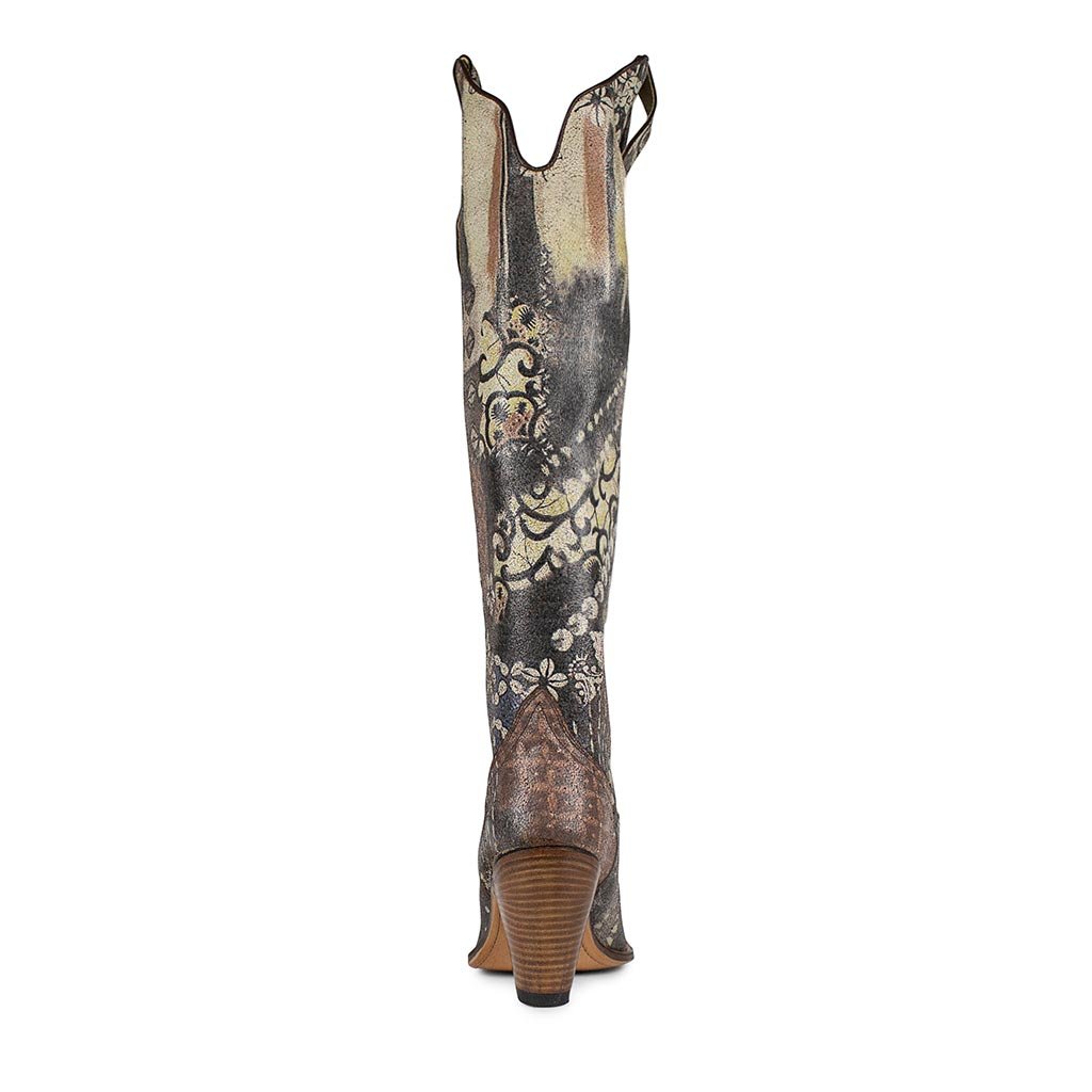 sendra-boots-7317-sharp-sabana-flores-damen-langschaft-stiefel image 4