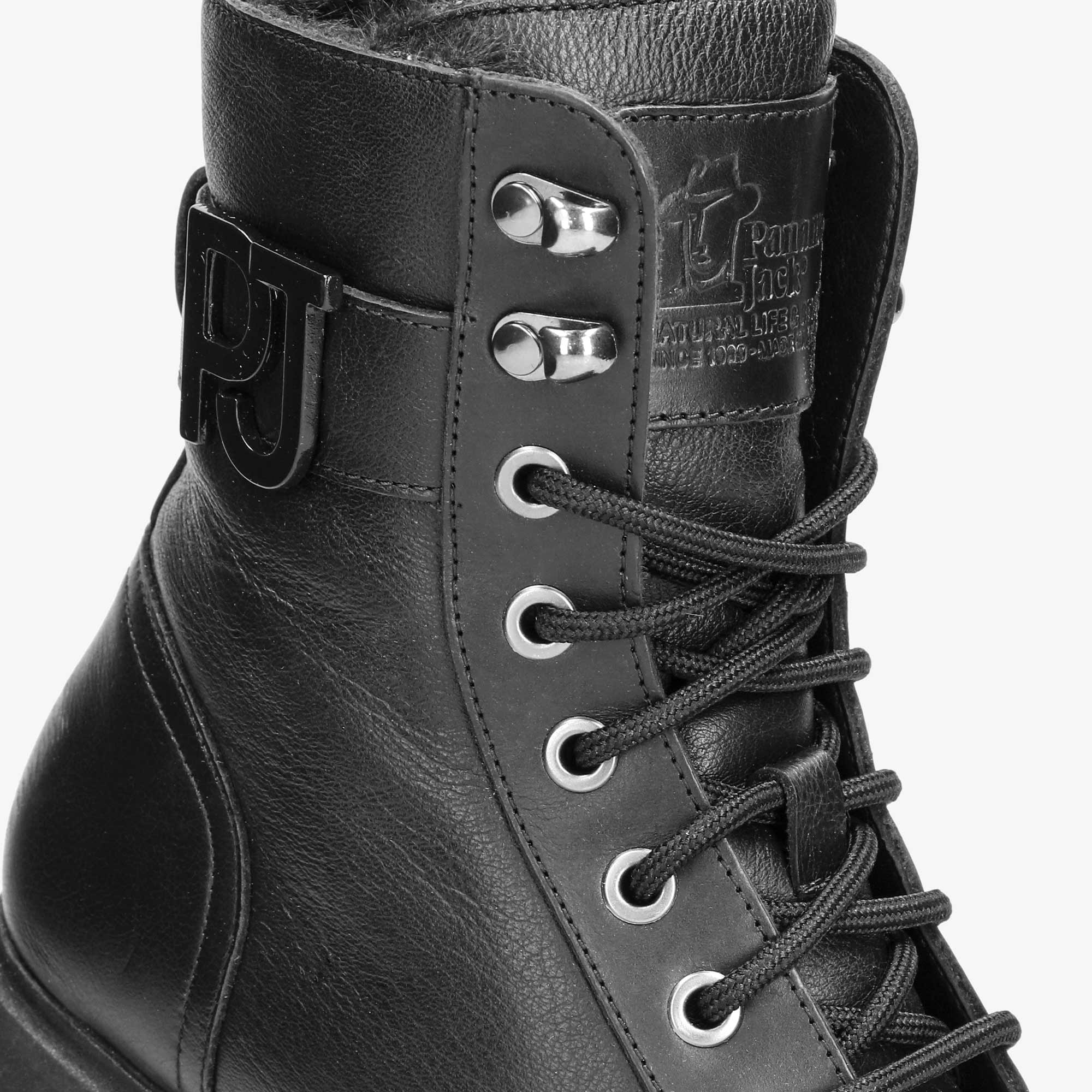 panama-jack-paz-b1-napa-negro-damen-absatzstiefel image 7
