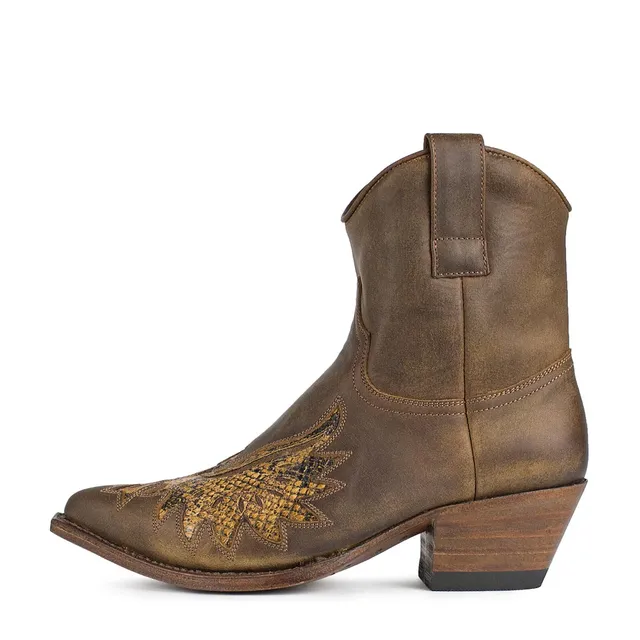 sendra-boots-17397-lia-flota-tang-stiefelette-braun-4-5-cm image 1