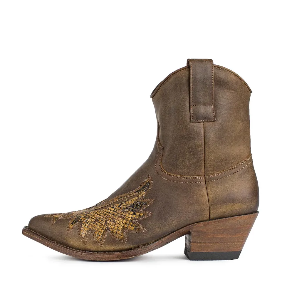 sendra-boots-17397-lia-flota-tang-stiefelette-braun-4-5-cm image 1