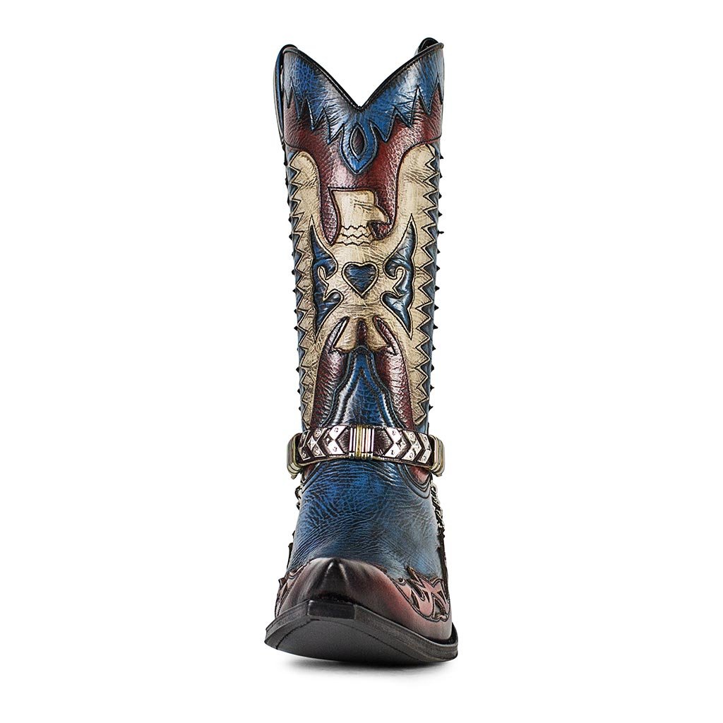 sendra-boots-3840-gorca-rojo-azul-cowboy-stiefel image 3