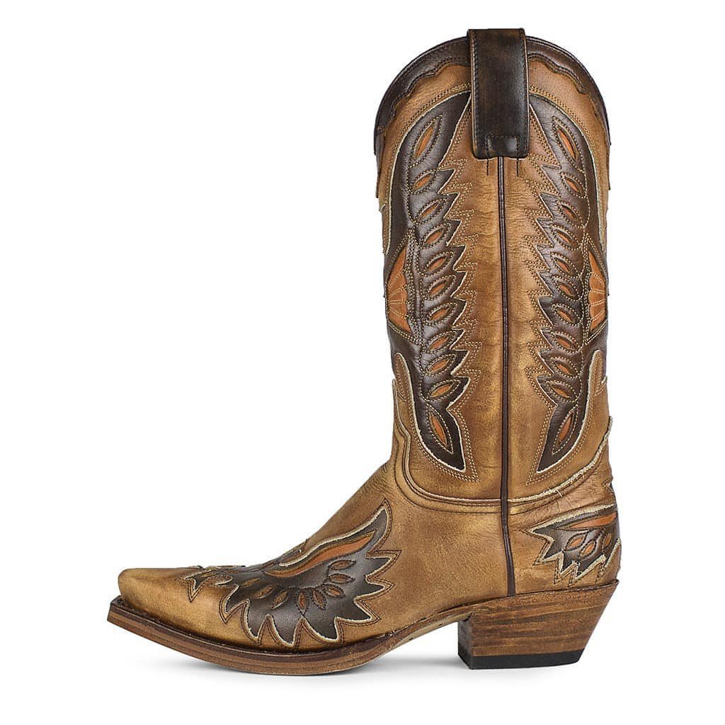 sendra-boots-6990-buitre-olimpia-023-lavado-damen-cowboy-boot-in-gewaschenem-led image 1