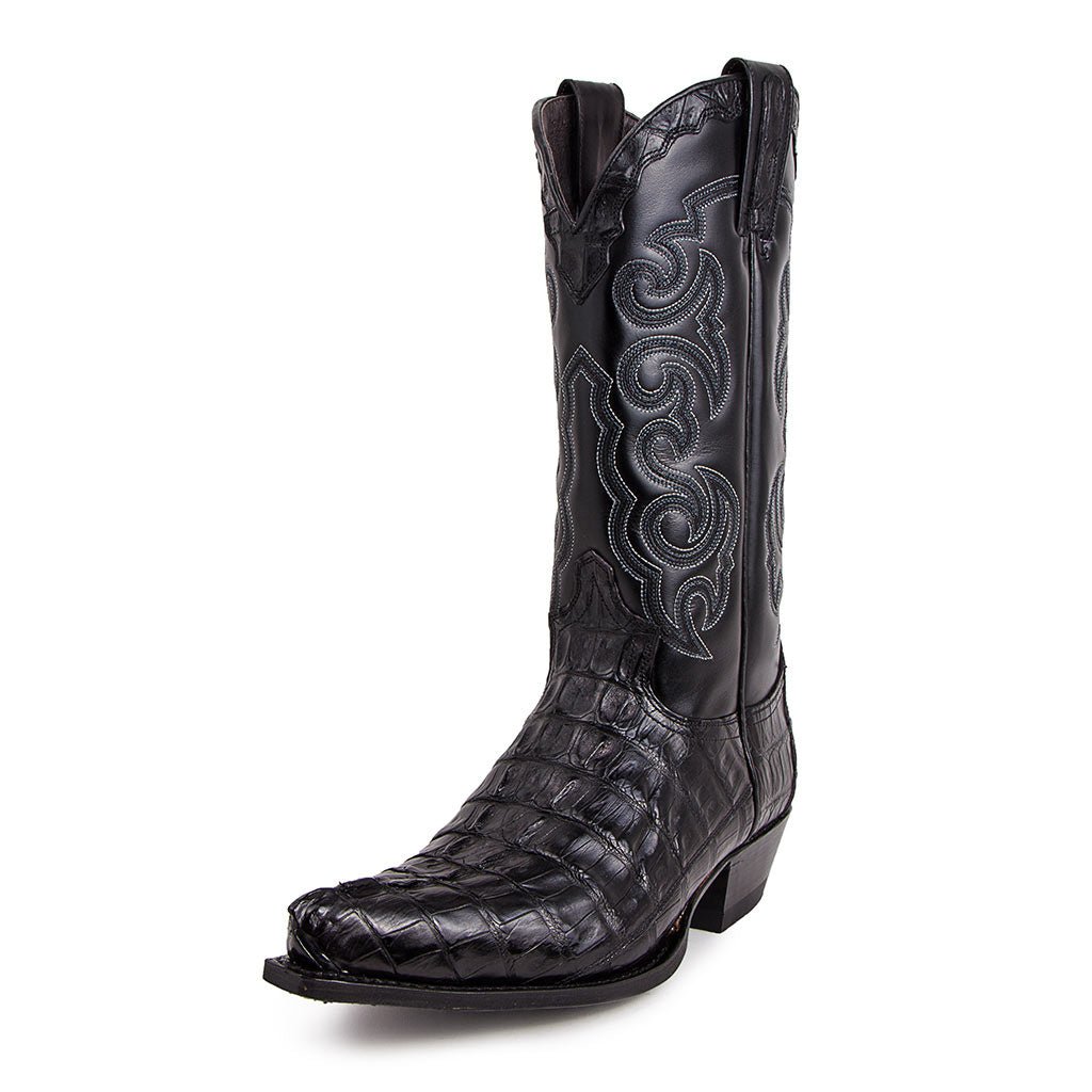 sendra-boots-10004-cuervo-cola-cresta-negra-kaiman-cowboystiefel-schwarz image 2
