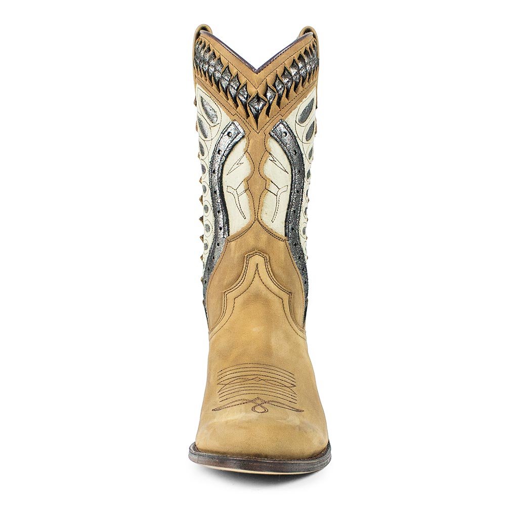 sendra-boots-12860-debora-floter-tang-cowboy-stiefel-beige image 3