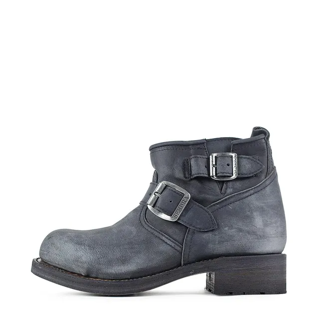 sendra-boots-s0108-12126-steel-biker-boots-schwarz-gewaschen-damen image 1