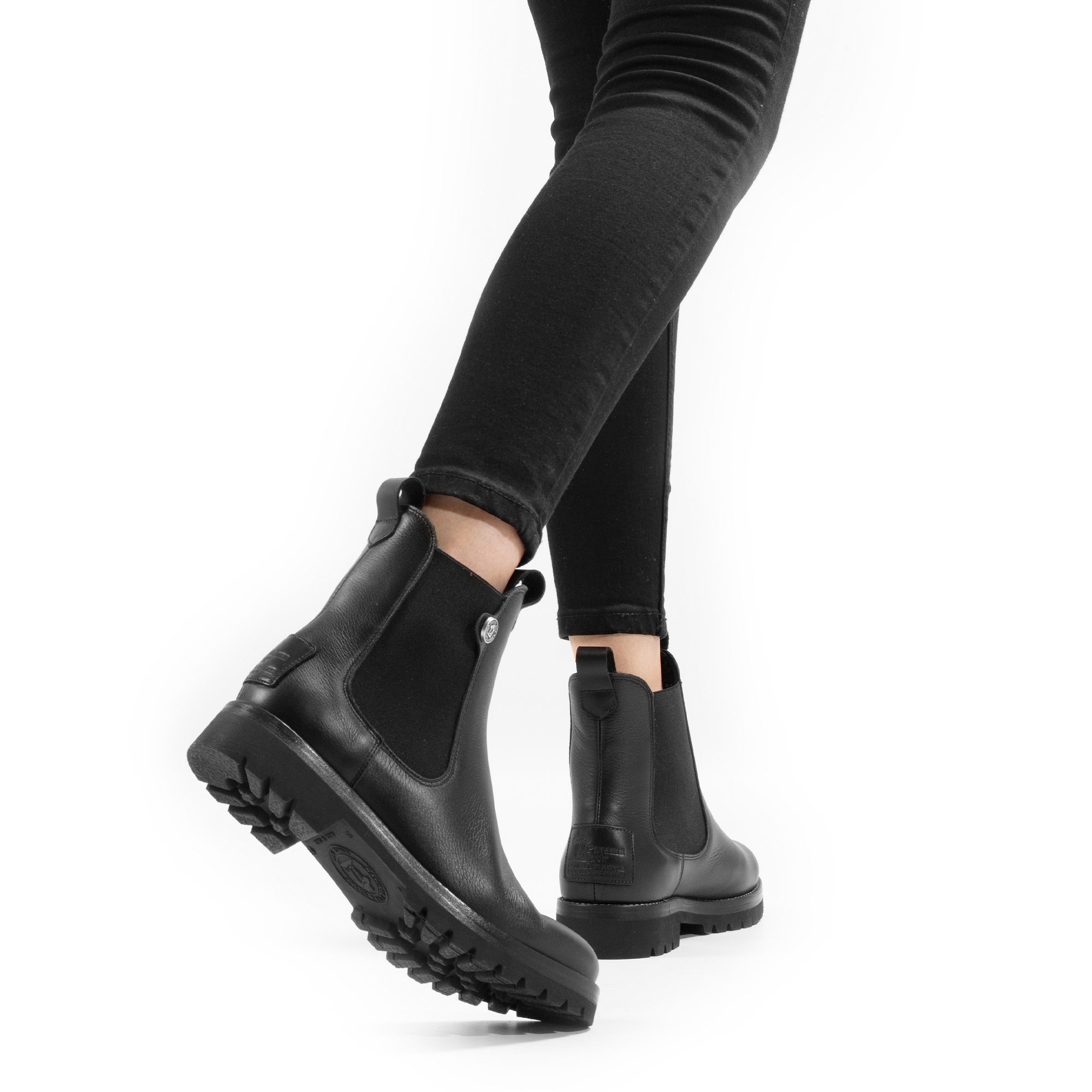 panama-jack-francesca-igloo-b1-damen-stiefelette-schwarzes-waterproof-nappaleder image 2