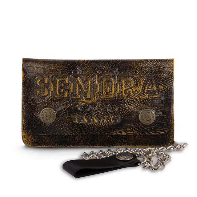 sendra-hurricane-manila-biker-geldb-rse-aus-leder-mit-kette image 1