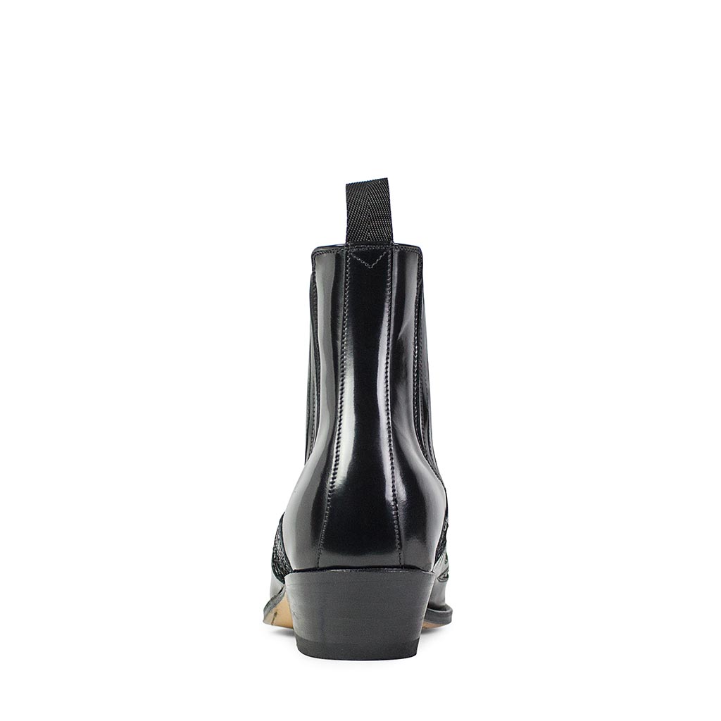 sendra-boots-9396p-javi-piton-negro-exotic-cowboystiefel-herren image 4