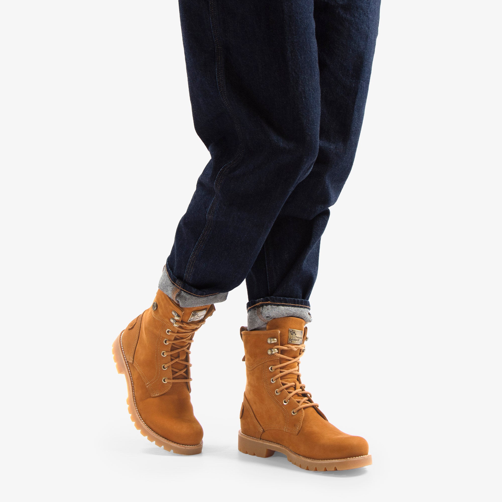 panama-jack-benissa-b1-damenstiefel-waterproof-nobuk-cognac image 2