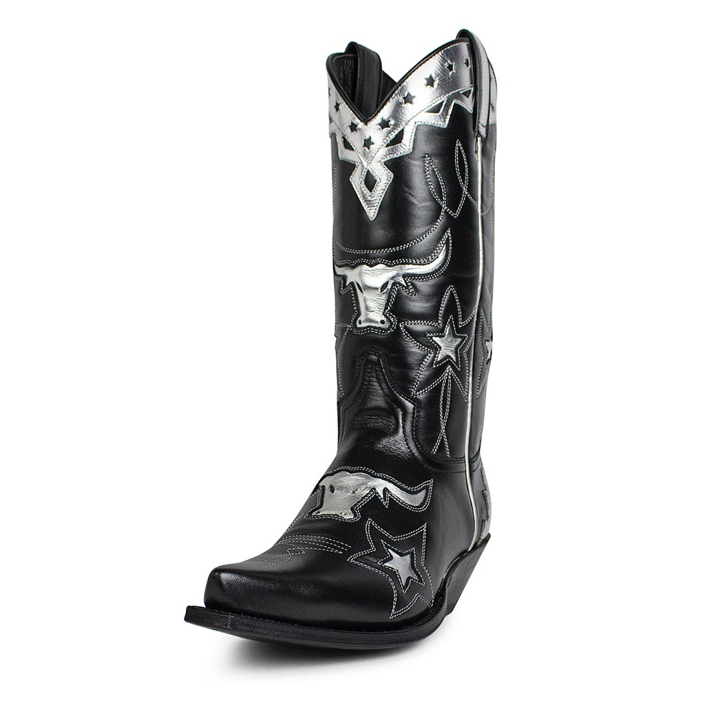 sendra-boots-15816-cuervo-nappa-baly-negra-damen-cowboy-stiefel image 2