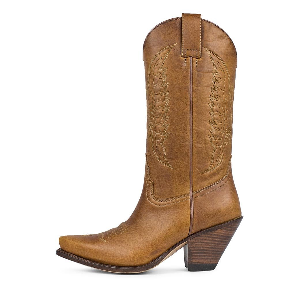 sendra-boots-2073-gorca-evolution-cowboy-stiefel-dunkelbraun-lavado-goodyear-7-5 image 1