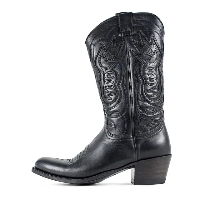 sendra-boots-s0101-9860-debora-negro-damen-cowboystiefel image 1