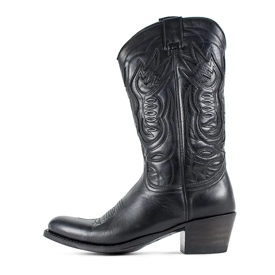 sendra-boots-s0101-9860-debora-negro-damen-cowboystiefel image 1