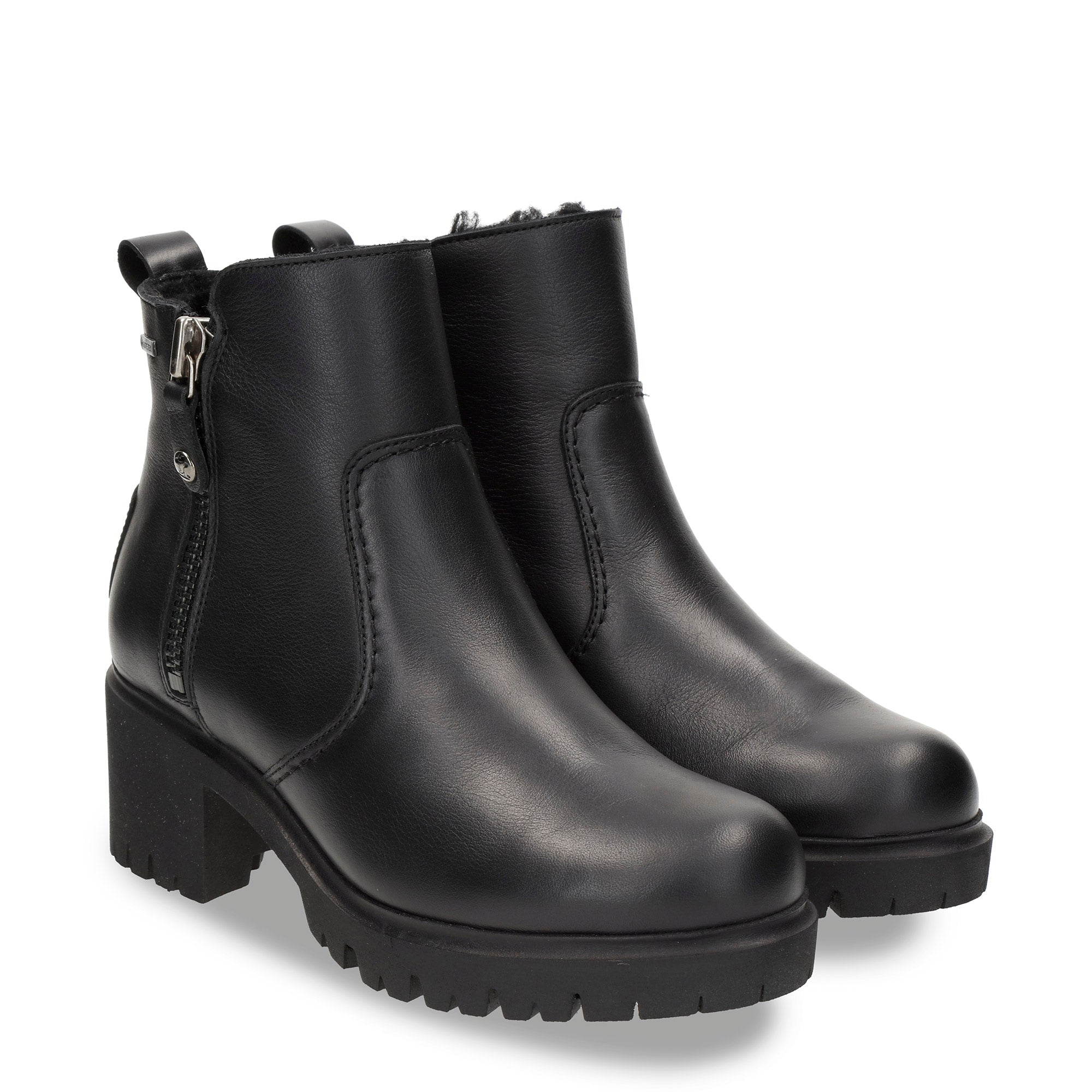 panama-jack-pauline-gtx-b5-damenstiefelette-nappa-schwarz-gtx-wasserdicht-absatz image 3