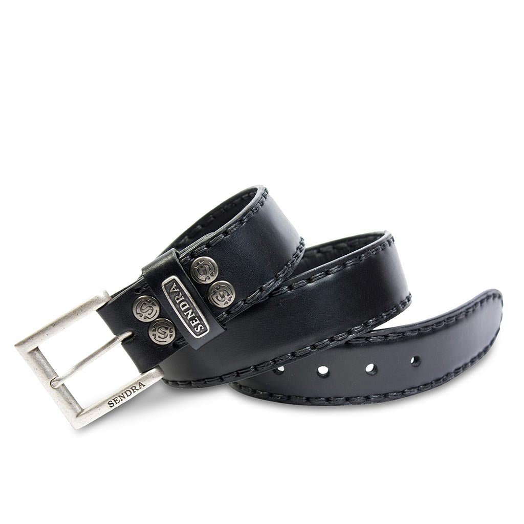 sendra-boots-8563-lederg-rtel-schwarz-4-cm image 1
