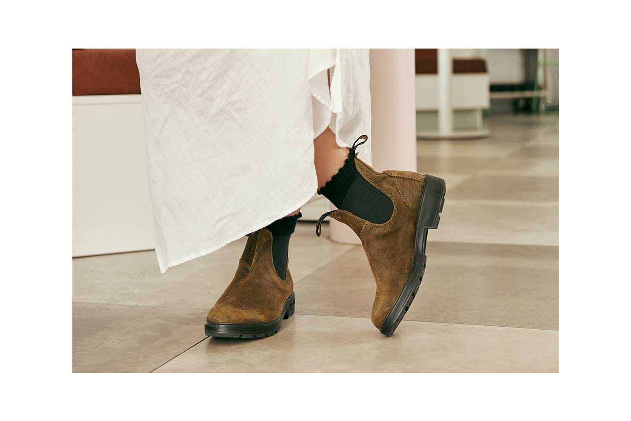 blundstone-1615-chelsea-boot-dark-olive-suede-gewachst image 7