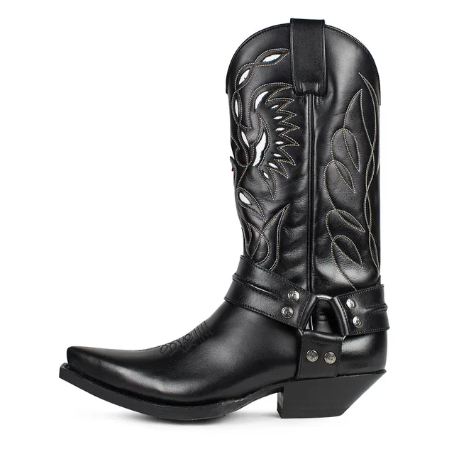 sendra-boots-8564-cuervo-nappa-baly-negra-cowboystiefel image 1
