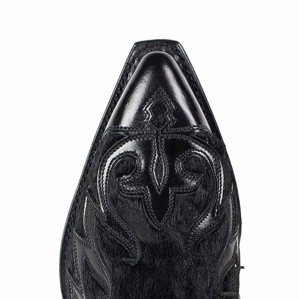 sendra-boots-17448sd1-lula-flora-negro-pelo-acid-negro image 3
