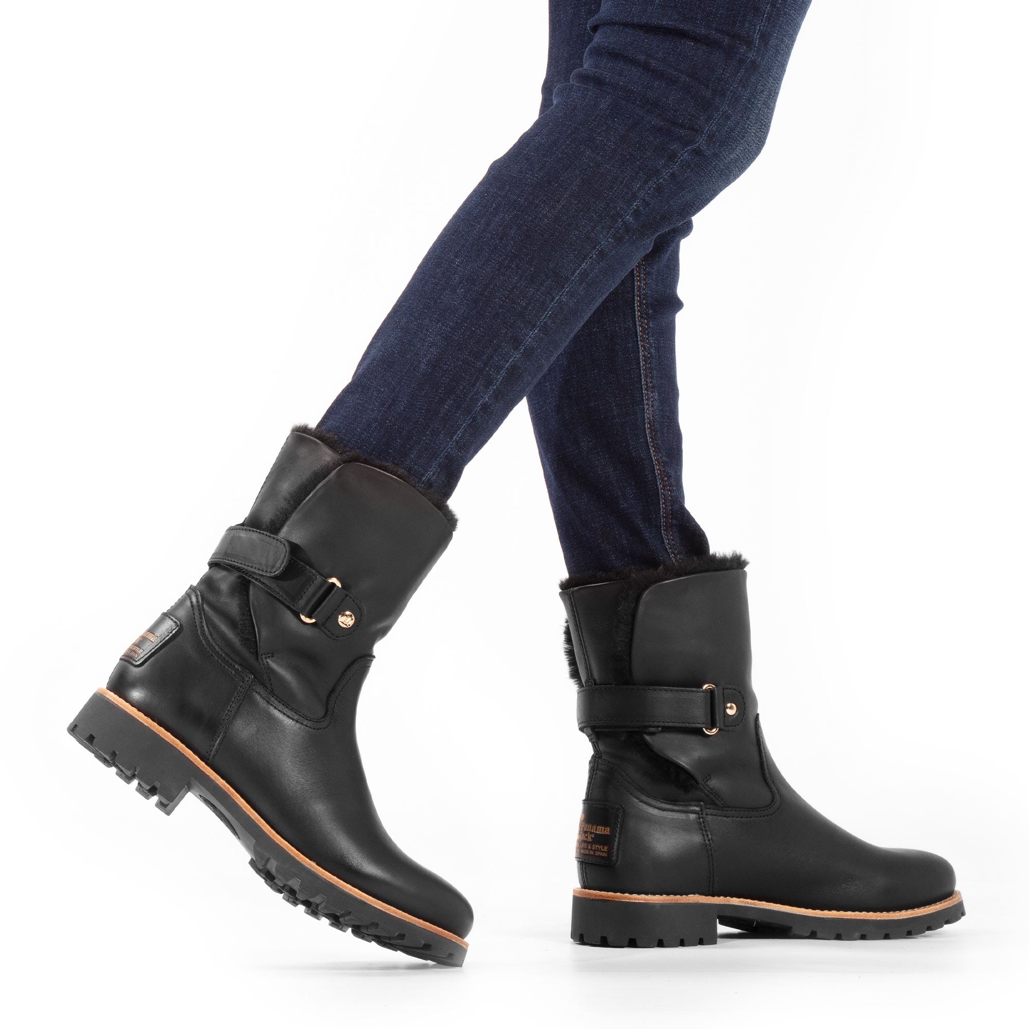 panama-jack-felia-trav-b3-damenstiefel-waterproof-napa-schwarz image 2