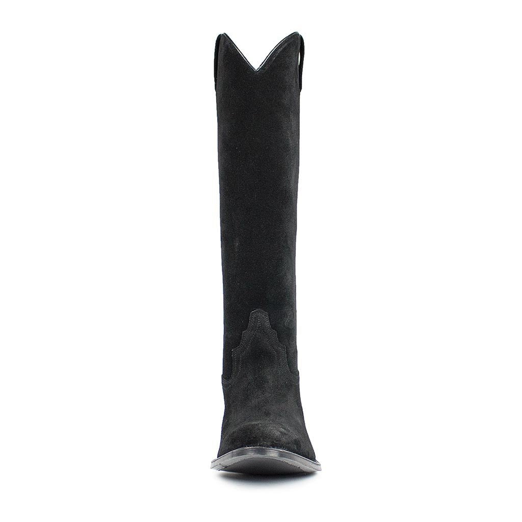 sendra-boots-17005-gordy-serraje-negro-damenstiefel-schwarz-hoher-schaft image 3