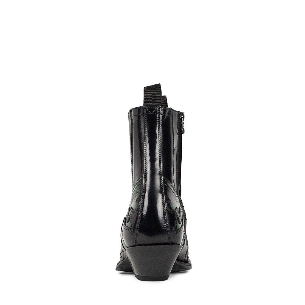 sendra-boots-16414-cuervo-florentic-negro-denver-verde-cowboystiefel image 4