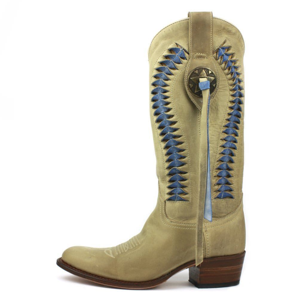 sendra-boots-8990-debora-camper-stiefel-floter-beige-blau image 1