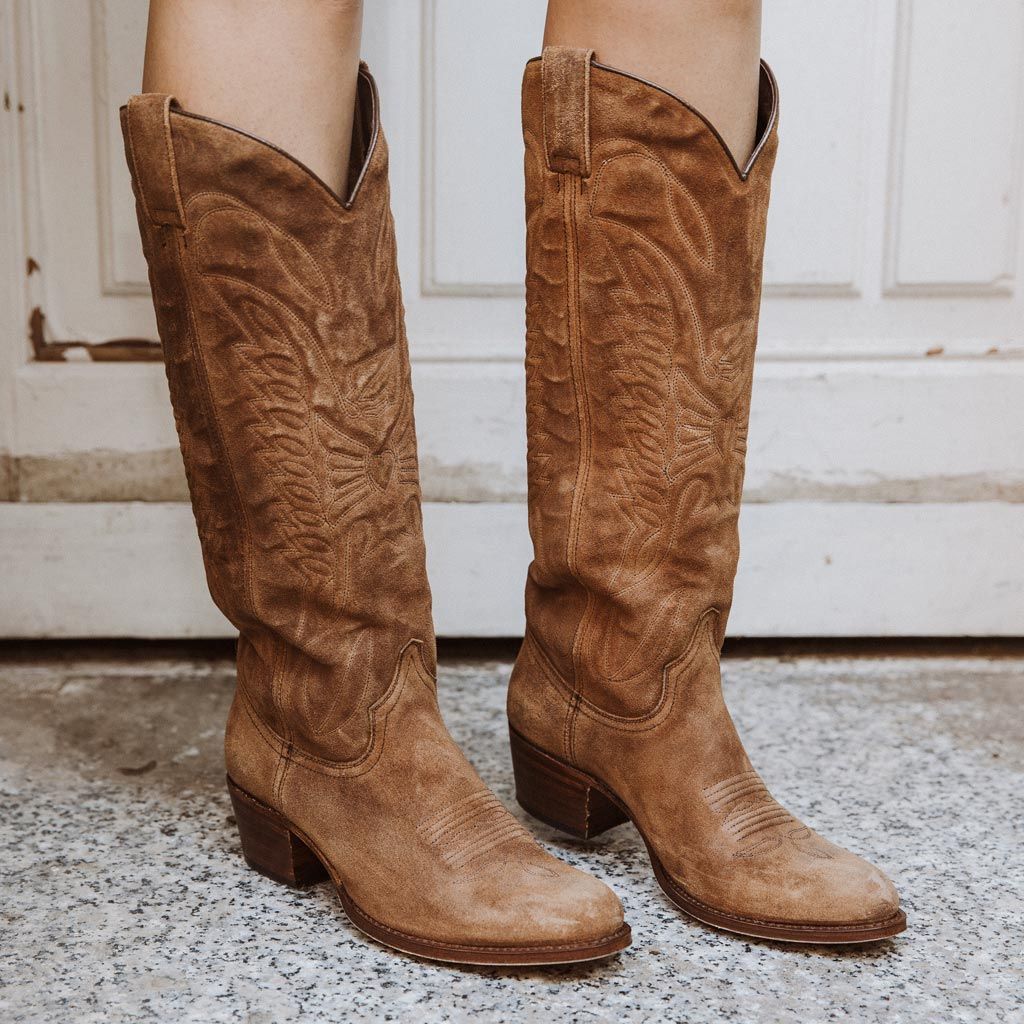 sendra-boots-8840-debora-old-martens-cuoio-damen-cowboystiefel-braun image 5