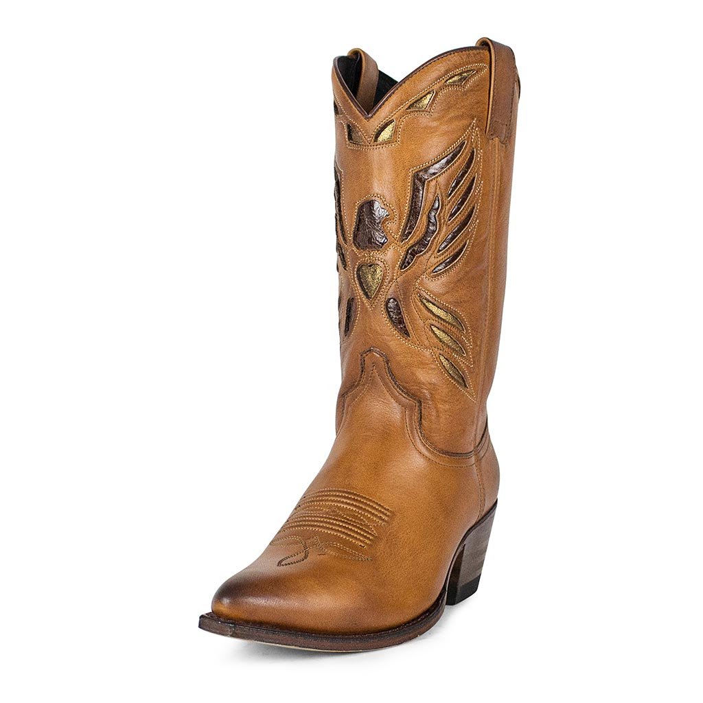 sendra-boots-18657sd5-lia-salvaje-cuoio-damen-cowboystiefel image 2