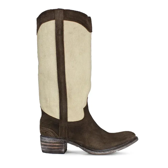 sendra-boots-r2993-10396-sara-bikerboots-braun-beige-damen image 1