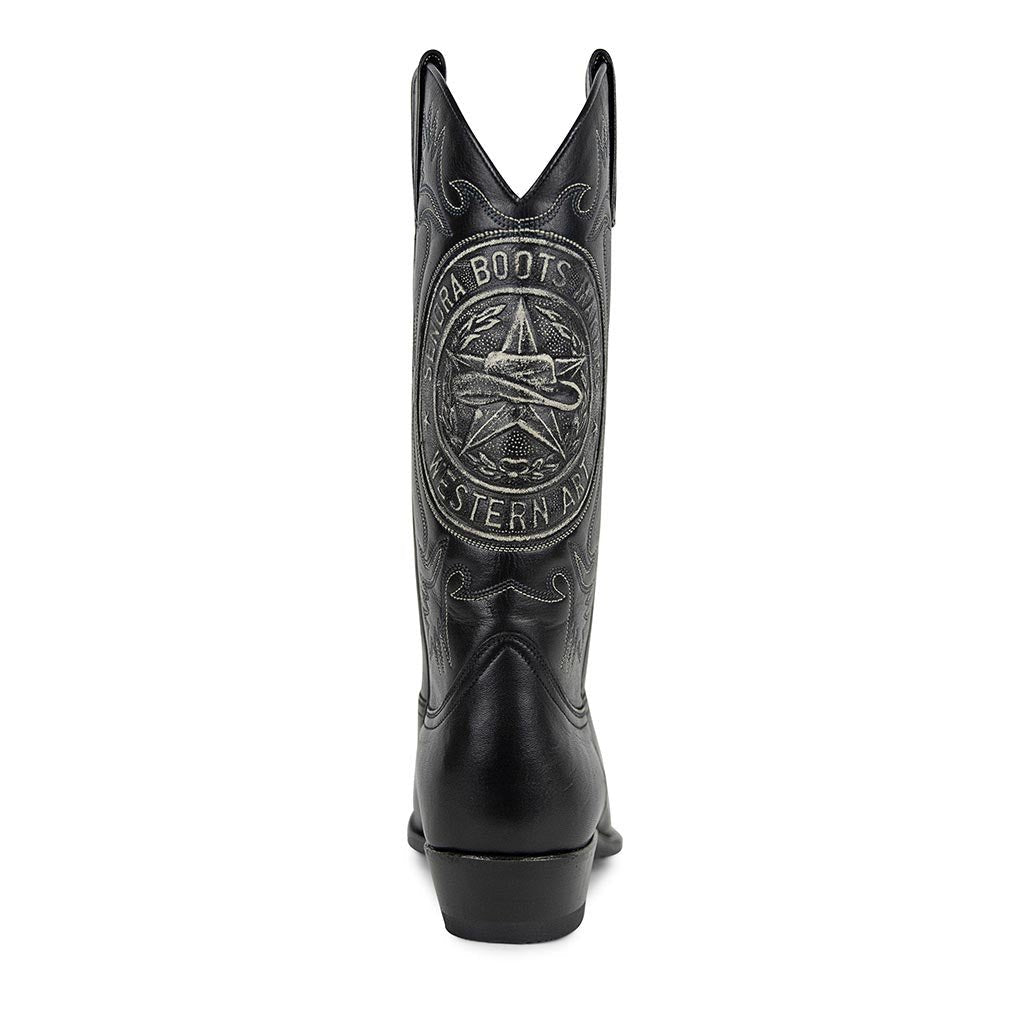 sendra-boots-2587-cuervo-salvaje-negro-cowboystiefel-spitz image 4