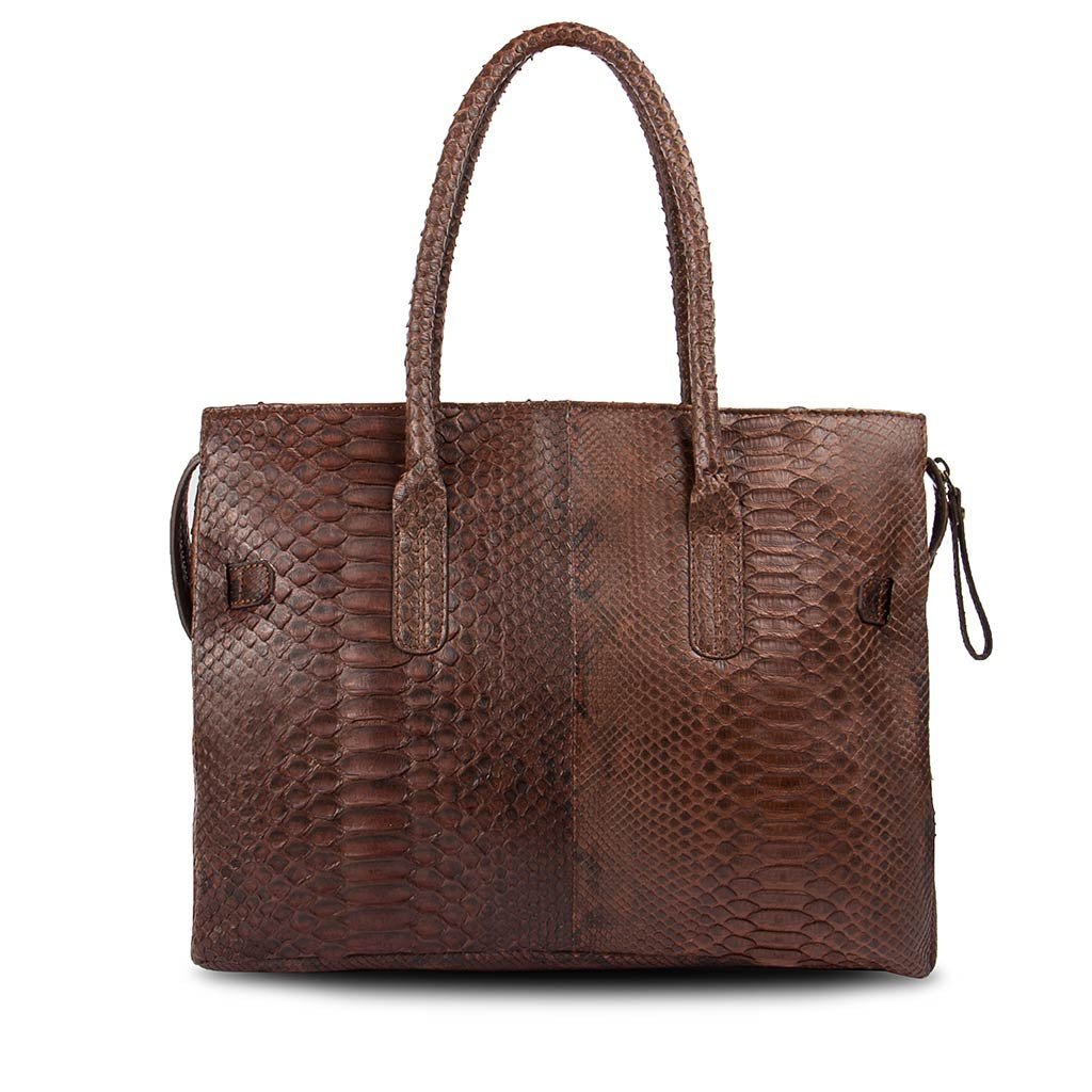 sendra-boots-501-python-leder-handtasche-b-cremoisi-tote image 2