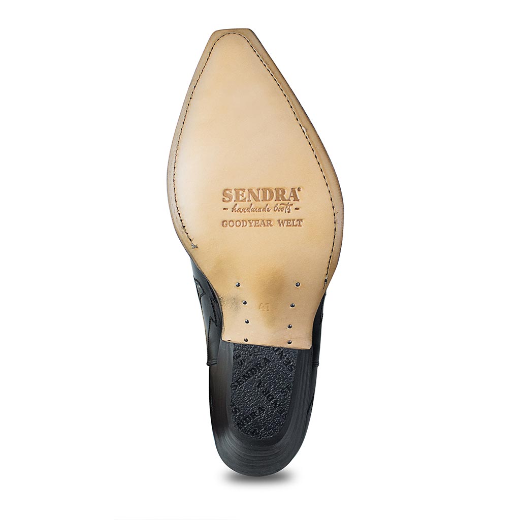 sendra-boots-4661p-cuervo-florentic-negro-cowboy-stiefel-schwarz image 6