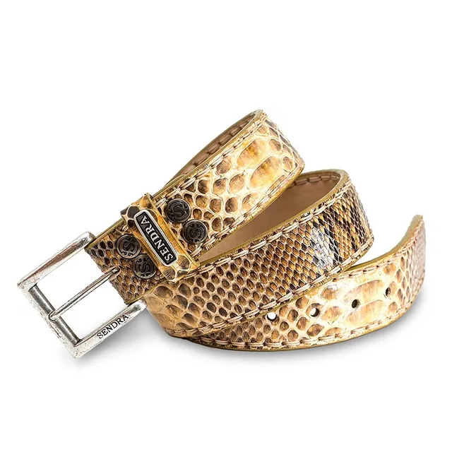 sendra-boots-1016-piton-barriga-panizo-lederg-rtel-4-cm image 1