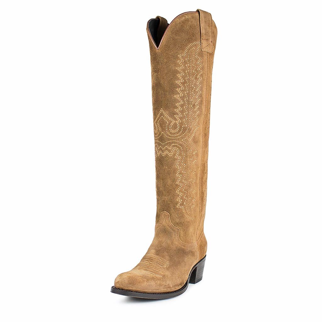 sendra-boots-16525-debora-martens-cowboystiefel-cuoio-braun image 2