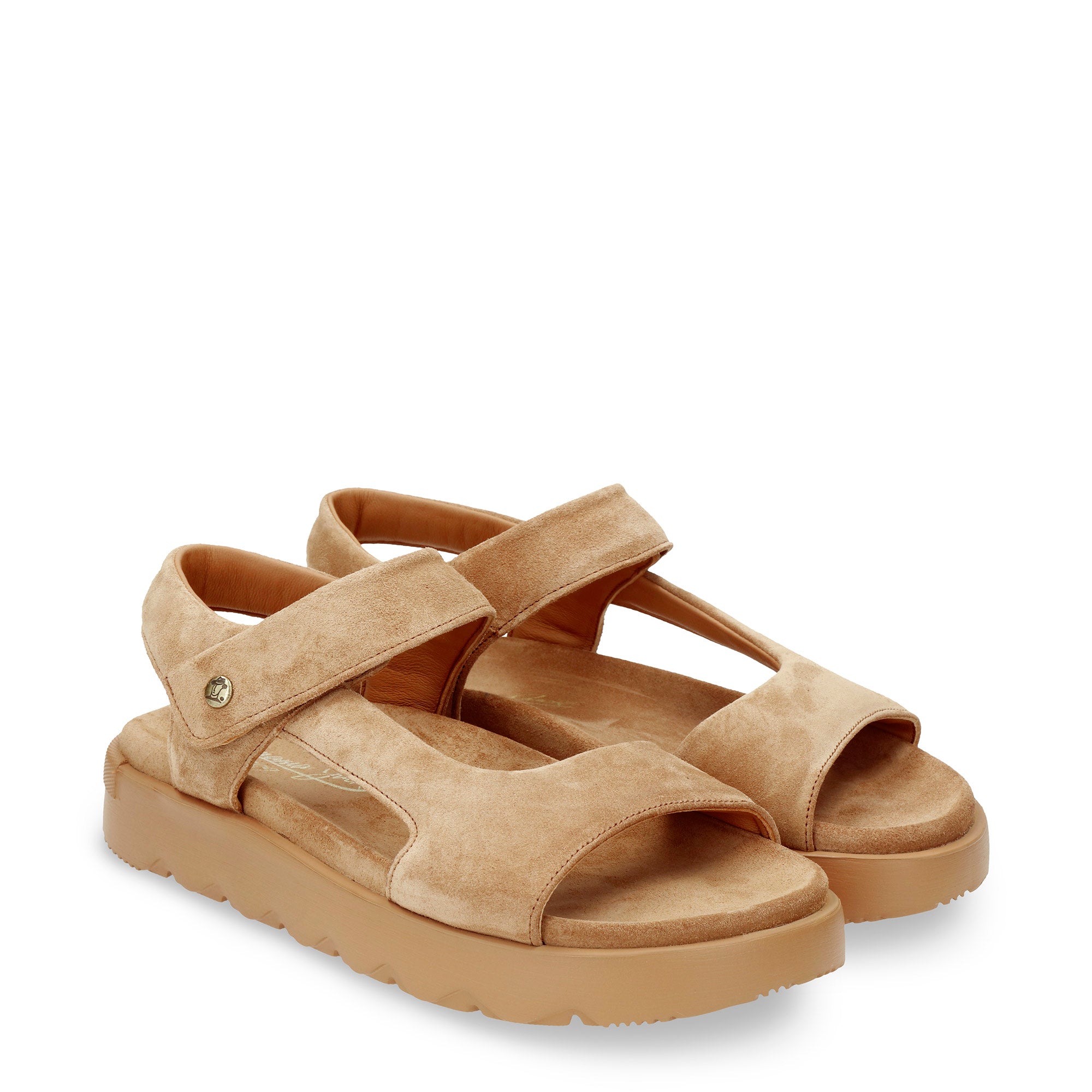 panama-jack-bruna-b2-damensandale-velour-camel-5-75-cm image 4