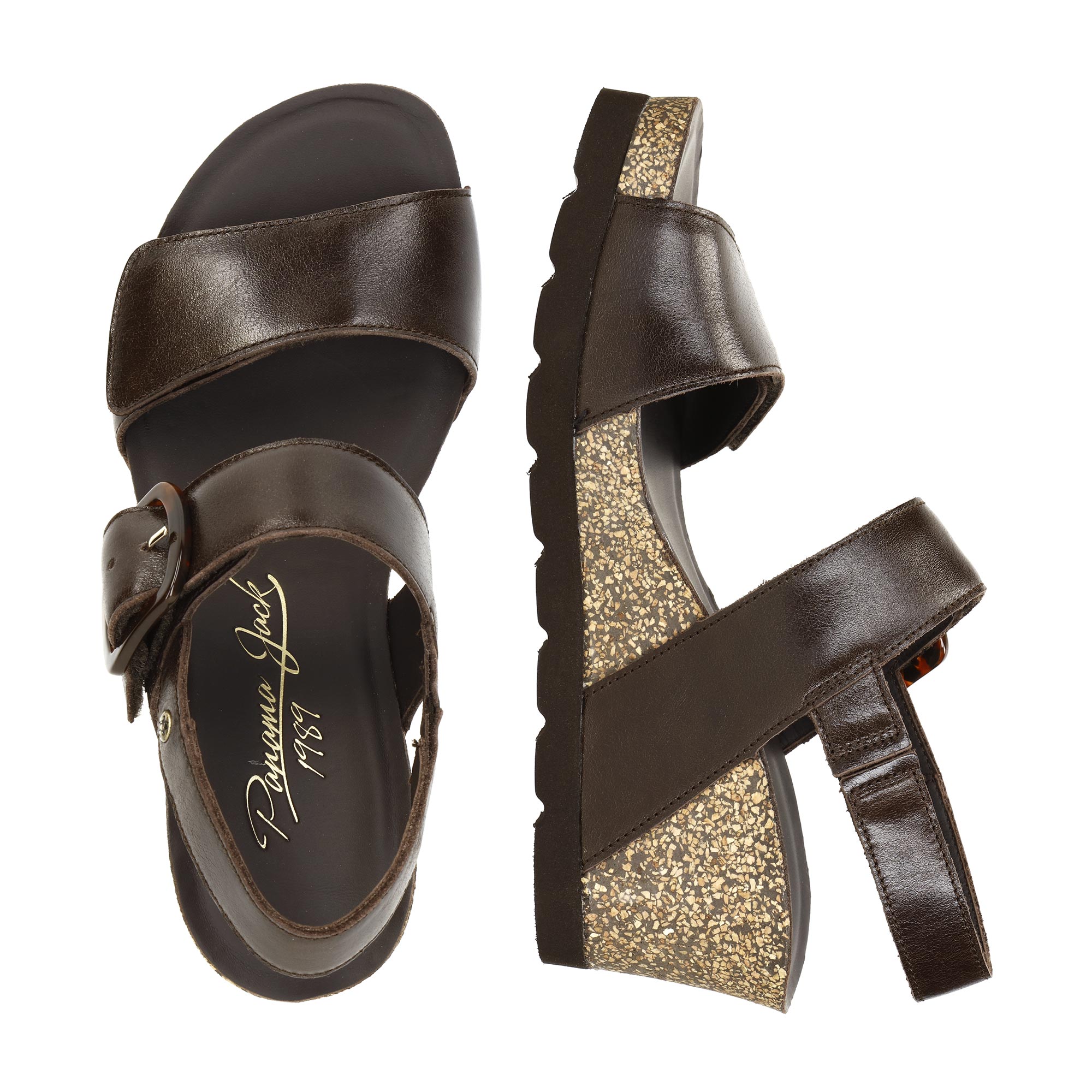 panama-jack-valle-b2-keilsandalette-napa-marron image 4