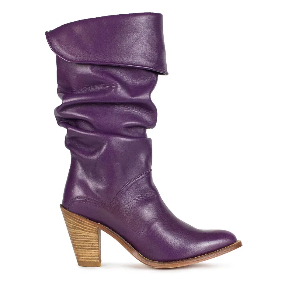 sendra-boots-r3225-newf-lila-lederstiefel image 1