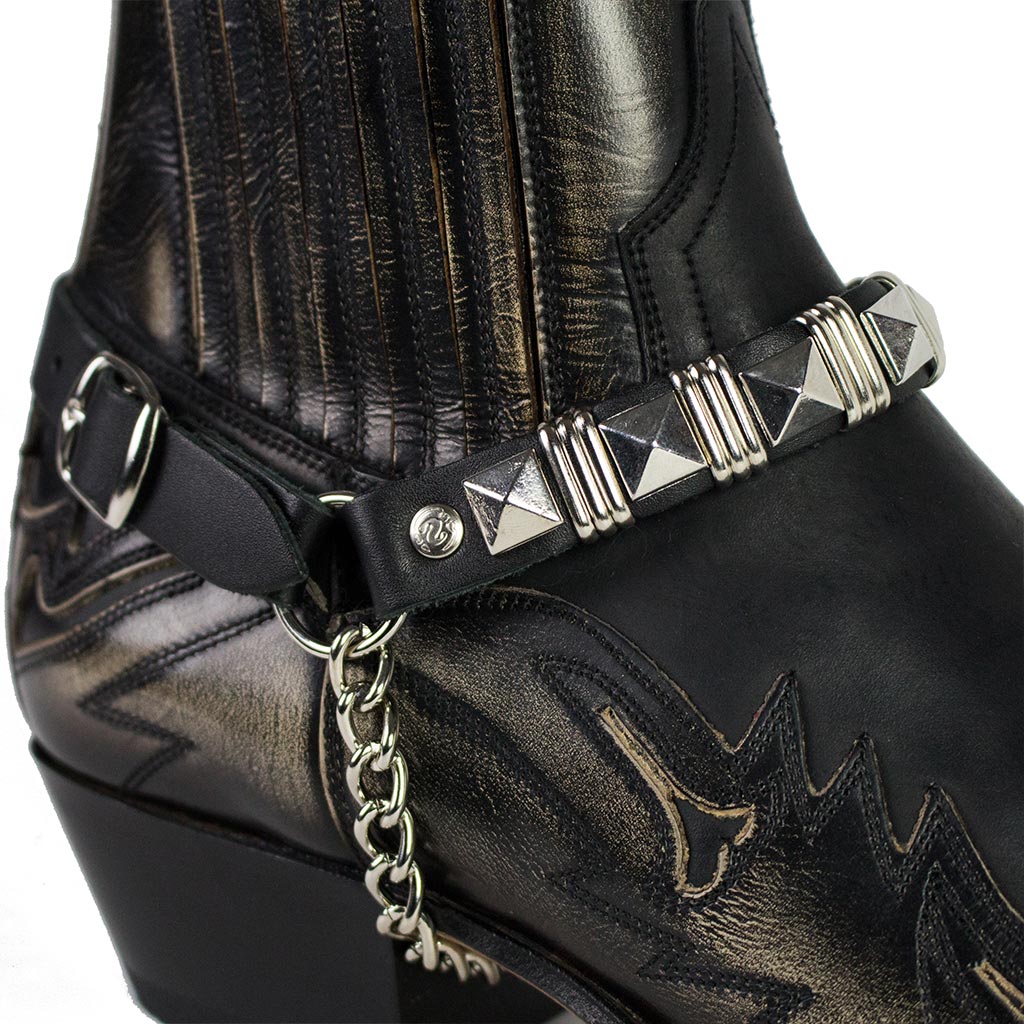 sendra-boots-arnes-31-arneses-black-niquel-stiefel-harness image 3