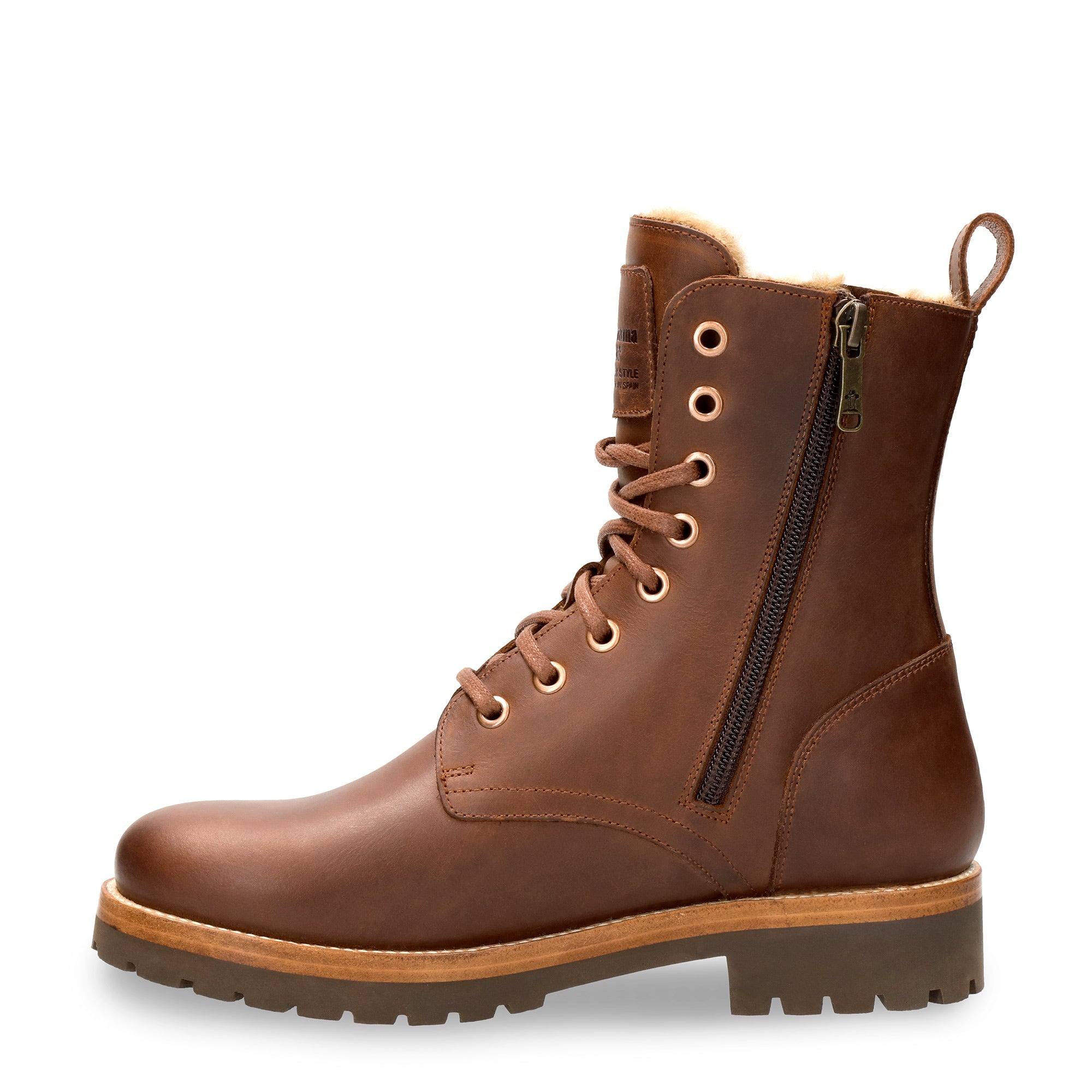 panama-jack-frisia-b10-damenstiefel-waterproof-napa-cuero-cognac image 4