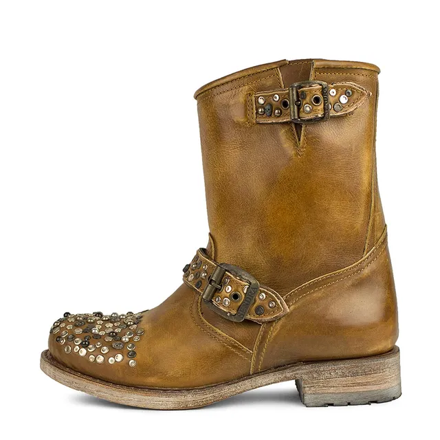 sendra-11246-chiquita-olimpia-023-lavado-biker-boots-unisex image 1
